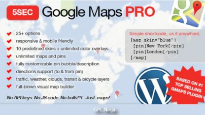 5sec Google Maps Pro 1.43.0