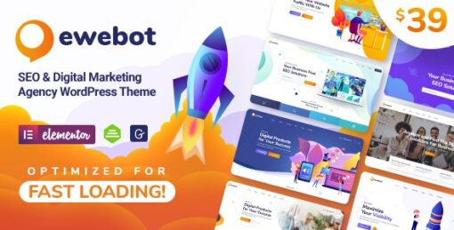 Ewebot – Marketing SEO Digital Agency WordPress Theme 3.0.7.3