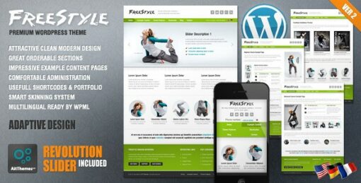 Freestyle WordPress Theme 2.56