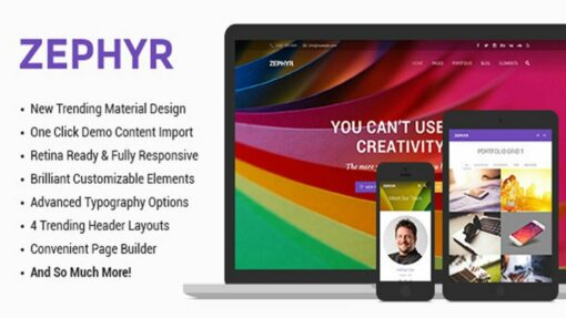 Zephyr | Material Design Theme 8.23.4