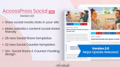 AccessPress Social Pro 2.1.9