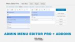 Admin Menu Editor Pro más Addons 2.24.1