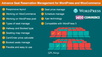 Advance Seat Reservation Management for WooCommerce 3.3.0