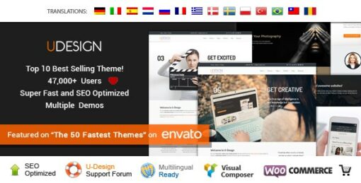 uDesign – Responsive WordPress Theme 4.9.3